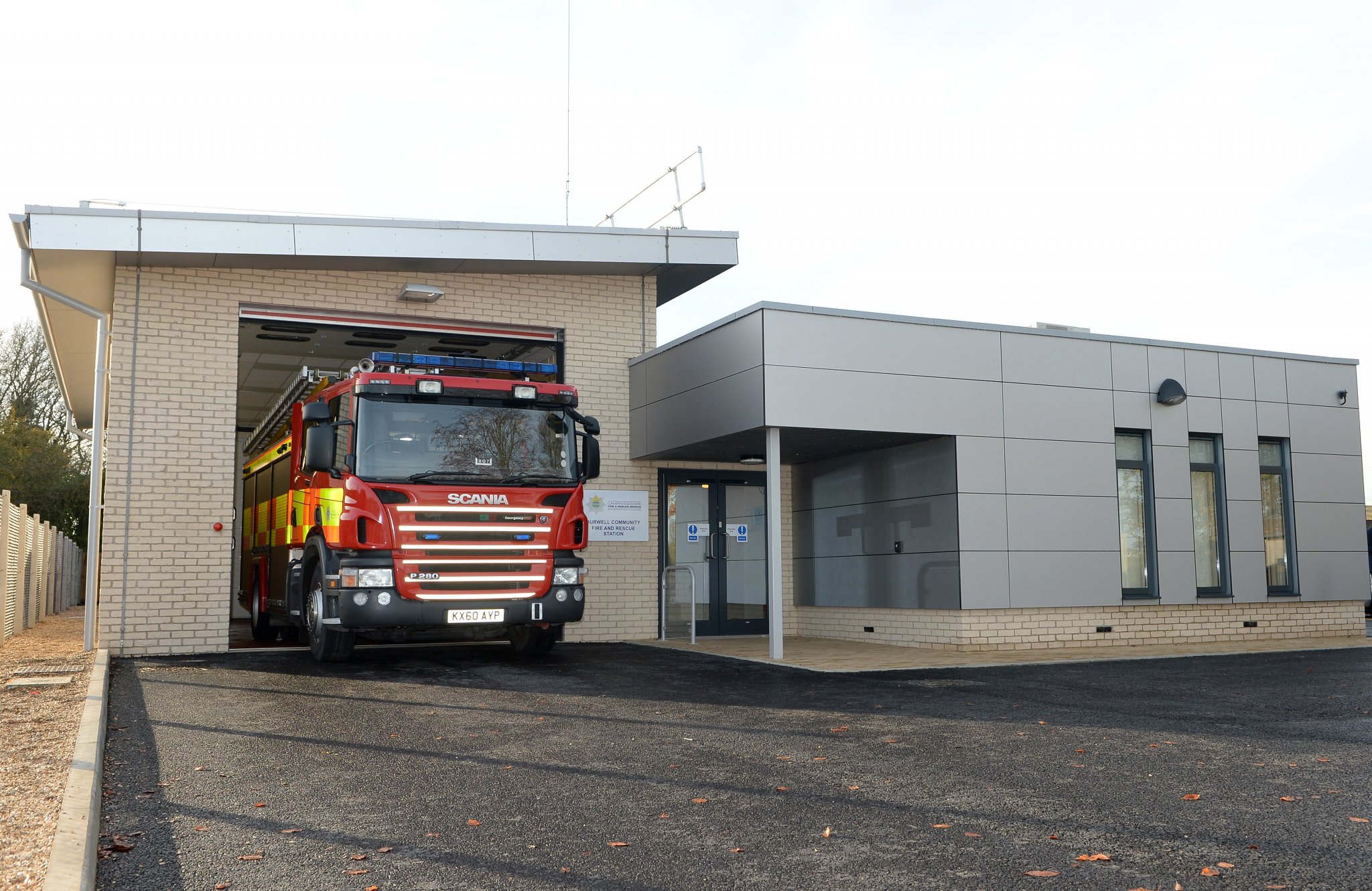 SEH Burwell Fire Station Complete Construction Capability