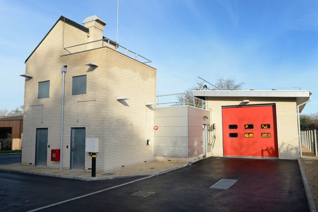 Burwell Fire Station external shot
