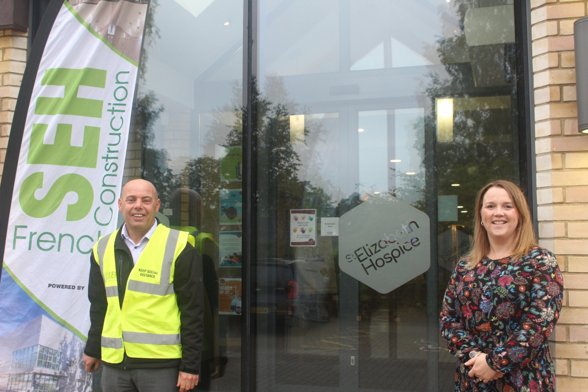 SEH French proud to support St Elizabeth Hospice SEH St Elizabeth Hospice