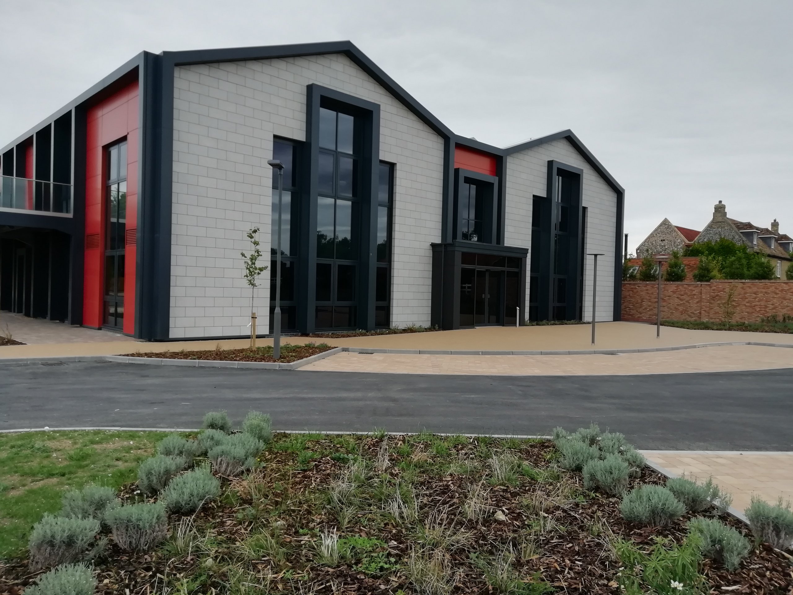 Dick White Referrals Veterinary Centre - external shot of building