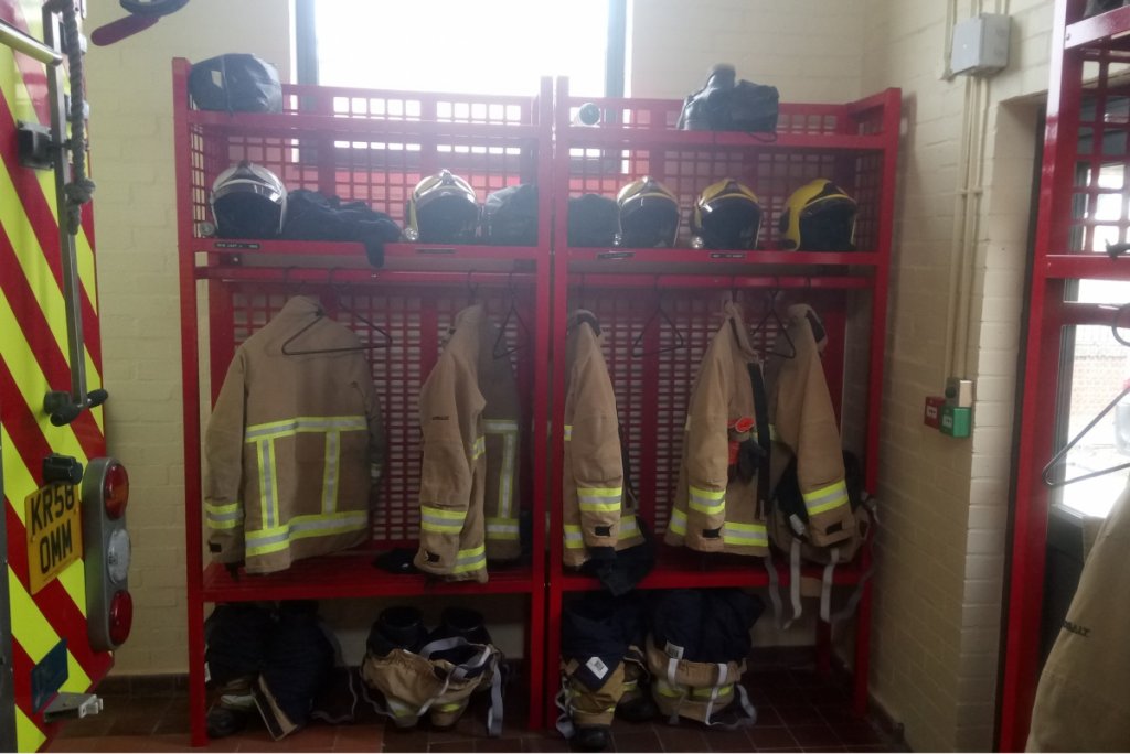 Leiston Fire Station - internal shot