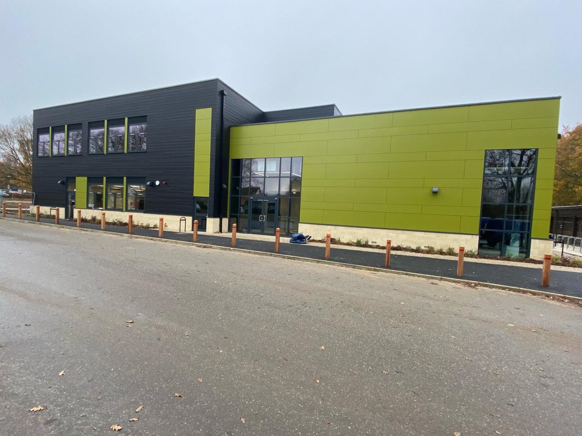 Stowupland High School - external shot of building