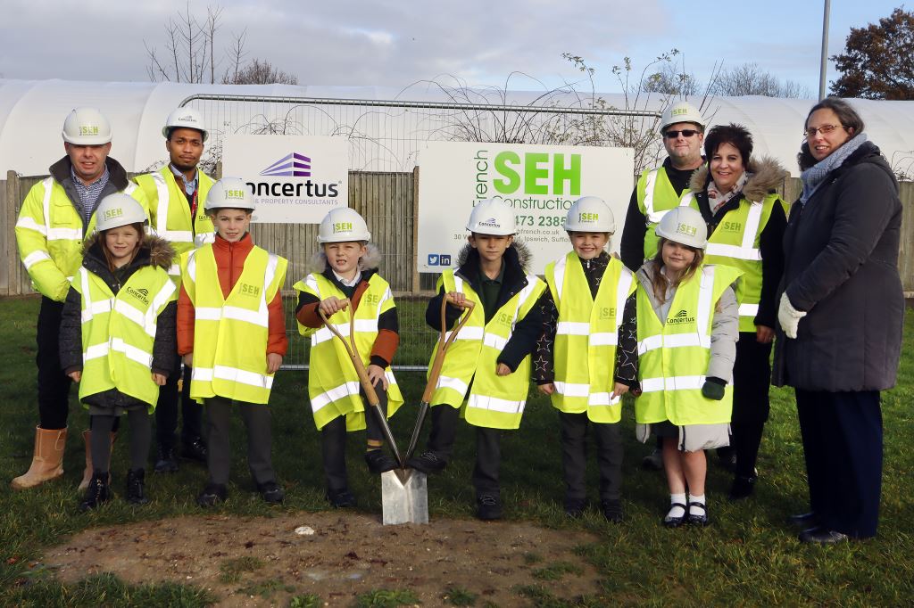 Edgar Sewter Primary School ground-breaking ceremony